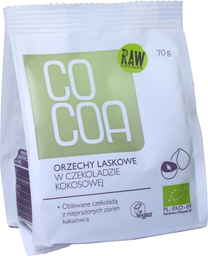 Orzechy laskowe w czekoladzie kokosowej, CoCoa