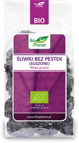 Śliwki bez pestek (suszone) BIO, BioPlanet