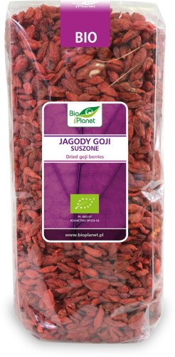 Jagody goji suszone BIO, Bio Planet 1kg