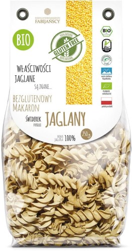 Makaron jaglany świderek BIO, Fabijańscy 250g
