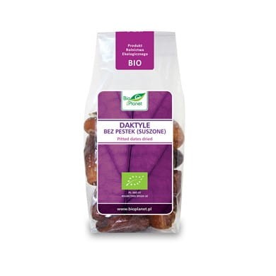 Daktyle bez pestek, suszone BIO 150g