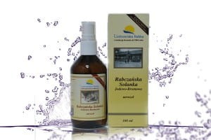 Solanka jodowo-bromowa Uzdrowiska Rabka w aerozolu na gardło, 100ml