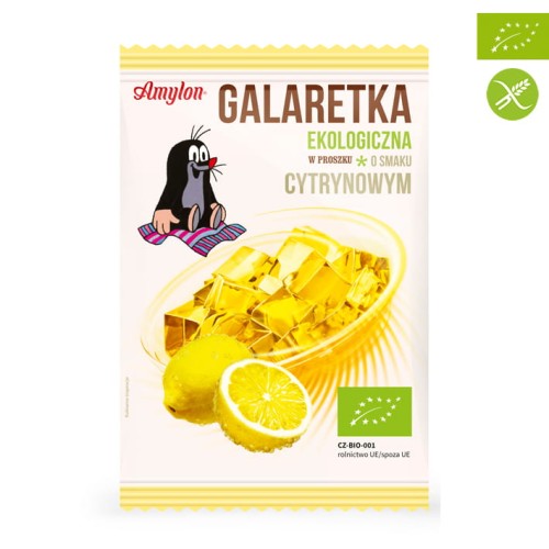 Bezglutenowa galaretka cytrynowa BIO 40g