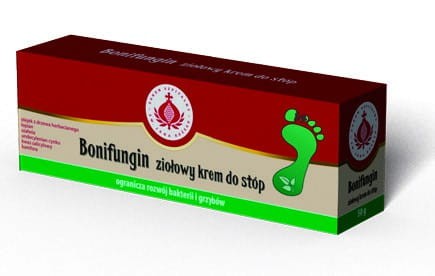 Bonifungin ziołowy krem do stóp, Produkty Bonifraterskie, 50g
