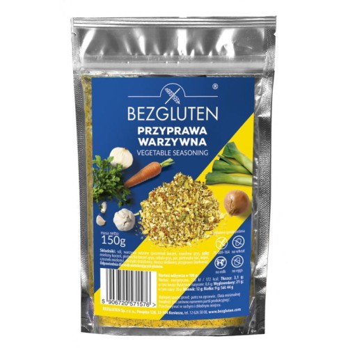Przyprawa warzywna Bezglutenowa 150g