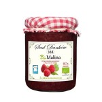 Ekologiczny dżem z malin słodzony cukrem trzcinowym, 260g