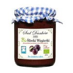 Ekologiczny dżem ze śliwki węgierki, bez cukru, 270g