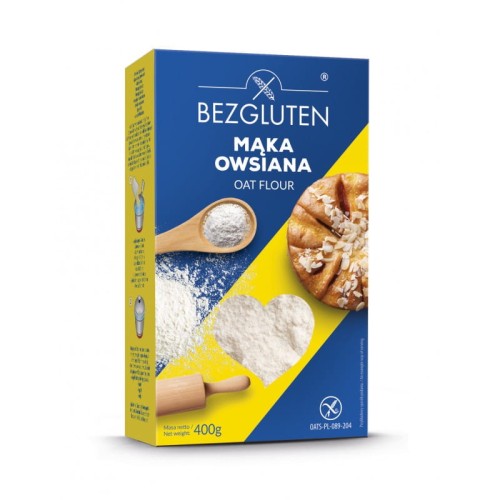 Mąka owsiana bezglutenowa 400g
