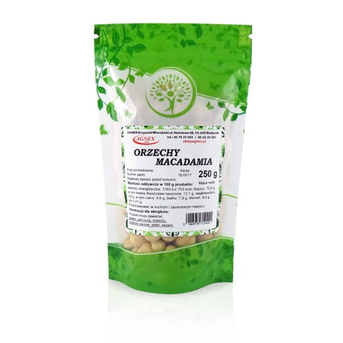 Orzechy macadamia, Agnex 250g