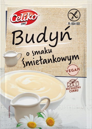 Budyń śmietankowy Bezglutenowy 40g