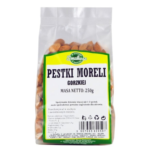Pestki moreli gorzkiej, Smakosz 250g