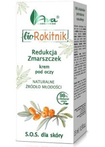 Krem pod oczy redukcja zmarszczek Bio Rokitnik, 15ml