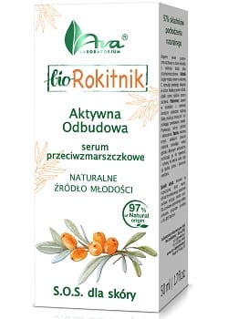 Serum przeciwzmarszczkowe Aktywna Odbudowa Bio Rokitnik, Ava 50ml