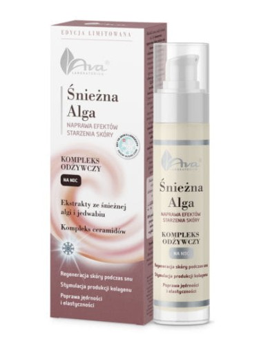Kompleks odżywczy na noc Śnieżna Alga, Ava 50ml
