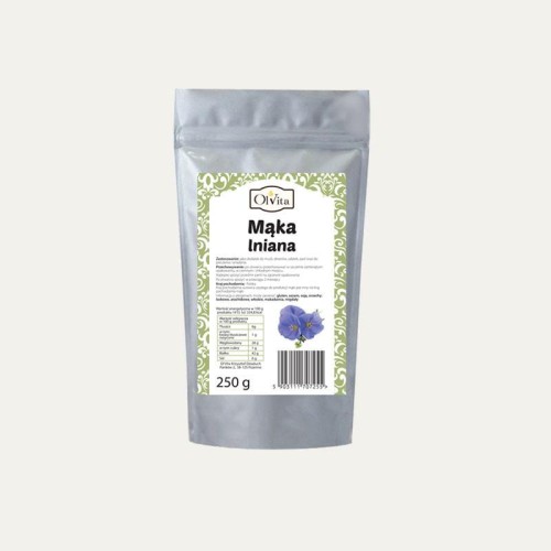 Mąka Lniana Bogata w Błonnik i Mikroelementy 250g