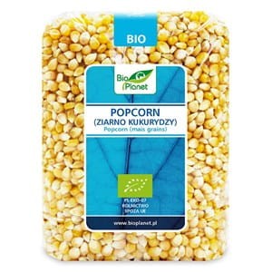 Ekologiczny popcorn (ziarno kukurydzy), Bio Planet 1kg