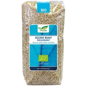 Sezam biały niełuskany BIO, 400g