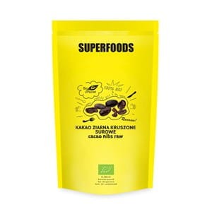 Kakao ziarna kruszone surowe BIO, Bio Planet 600g