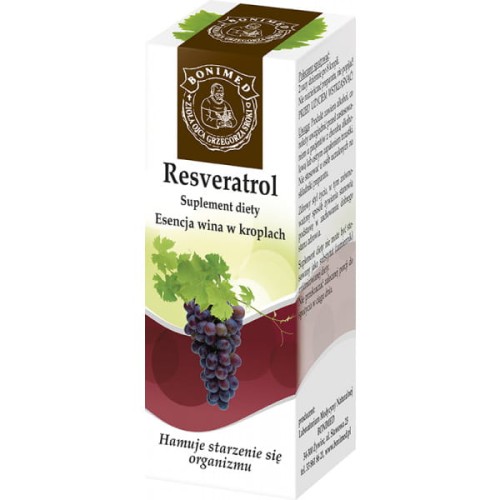 Resveratrol – esencja wina w kroplach 20ml