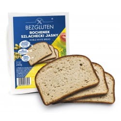 Chleb Bezglutenowy Bochenek Szlachecki Jasny Bezgluten 260g
