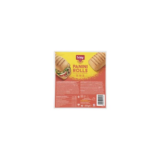 Bezglutenowe bułeczki Panini Rolls 225g