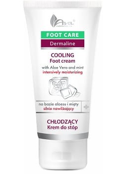 DERMALINE Chłodzący krem do stóp 100ml