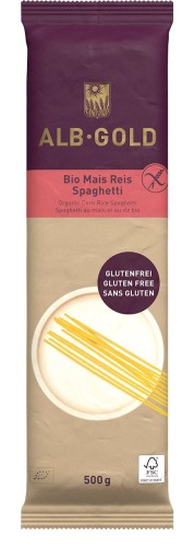 Makaron Kukurydziano-Ryżowy Spaghetti Bio Alb Gold 250g