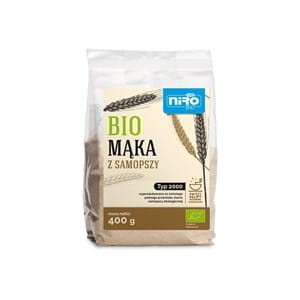 Mąka z samopszy źródło magnezu, cynku, żelaza BIO 400g