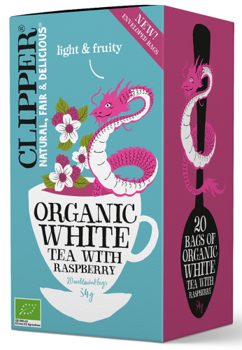 Herbata biała z maliną Bio 20x1,7g