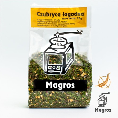Bezglutenowa czubryca łagodna 75g