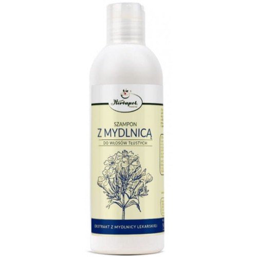 Szampon do włosów Herbapol tłustych z mydlnicą 200ml