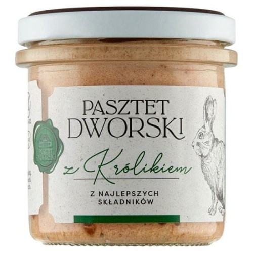 Bezglutenowy pasztet z królikiem 130g