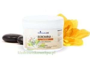 Żelowy peeling do ciała Uzdrowiska Kołobrzeg borowina + baobab na rozstępy, 220g 