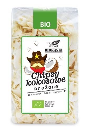 Chipsy kokosowe prażone Bio 150g