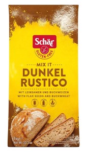 Schär Brot Mix Dunkel Mąka Bezglutenowa na Chleb Razowy 1kg