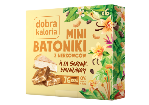 Mini batoniki a' la sernik waniliowy 6x17g