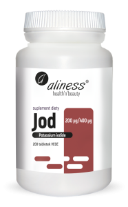 Jod- jodek potasu  200 µg / 400 µg 200 tabletek