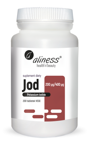 Jod- jodek potasu 200 µg / 400 µg 200 tabletek