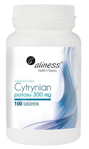 Cytrynian potasu 300mg 100 tabletek