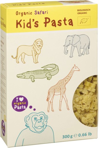 MAKARON SEMOLINOWY DLA DZIECI SAFARI BIO 300 g