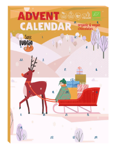 Kalendarz adwentowy czekoladki bezglutenowy Bio 100g