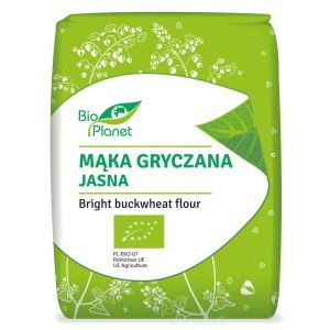 Mąka gryczana jasna bio 1kg