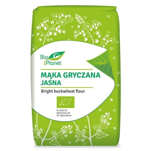 Mąka gryczana jasna bio 500g
