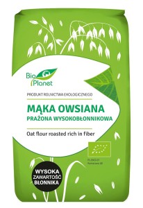 Mąka owsiana prażona wysokobłonnikowa bio 300g