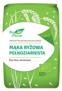 Mąka ryżowa pełnoziarnista bio 1kg