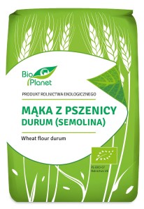 Mąka z pszenicy durum semolina bio 1kg