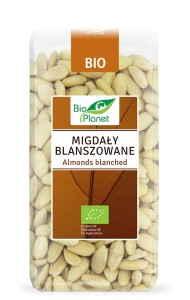 Migdały blanszowane bio 350g