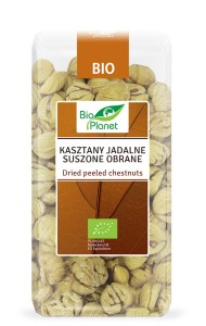 Kasztany jadalne suszone obrane bio 400g