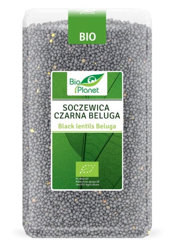 Soczewica czarna beluga bio 1kg