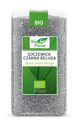 Soczewica czarna beluga bio 500g